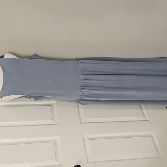 NWT Universal Thread Sky Blue Sleeveless Maxi Dress size M - Picture 6 of 10